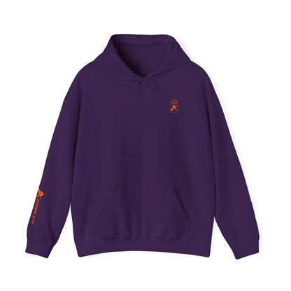 SUDADERA CON GORRO HOMBRE ALFA, "NUNCA ME RINDO".(USA).
