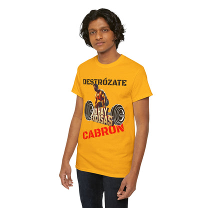 CAMISETA HOMBRE ALFA "NO HAY EXCUSAS".(EUROPA).