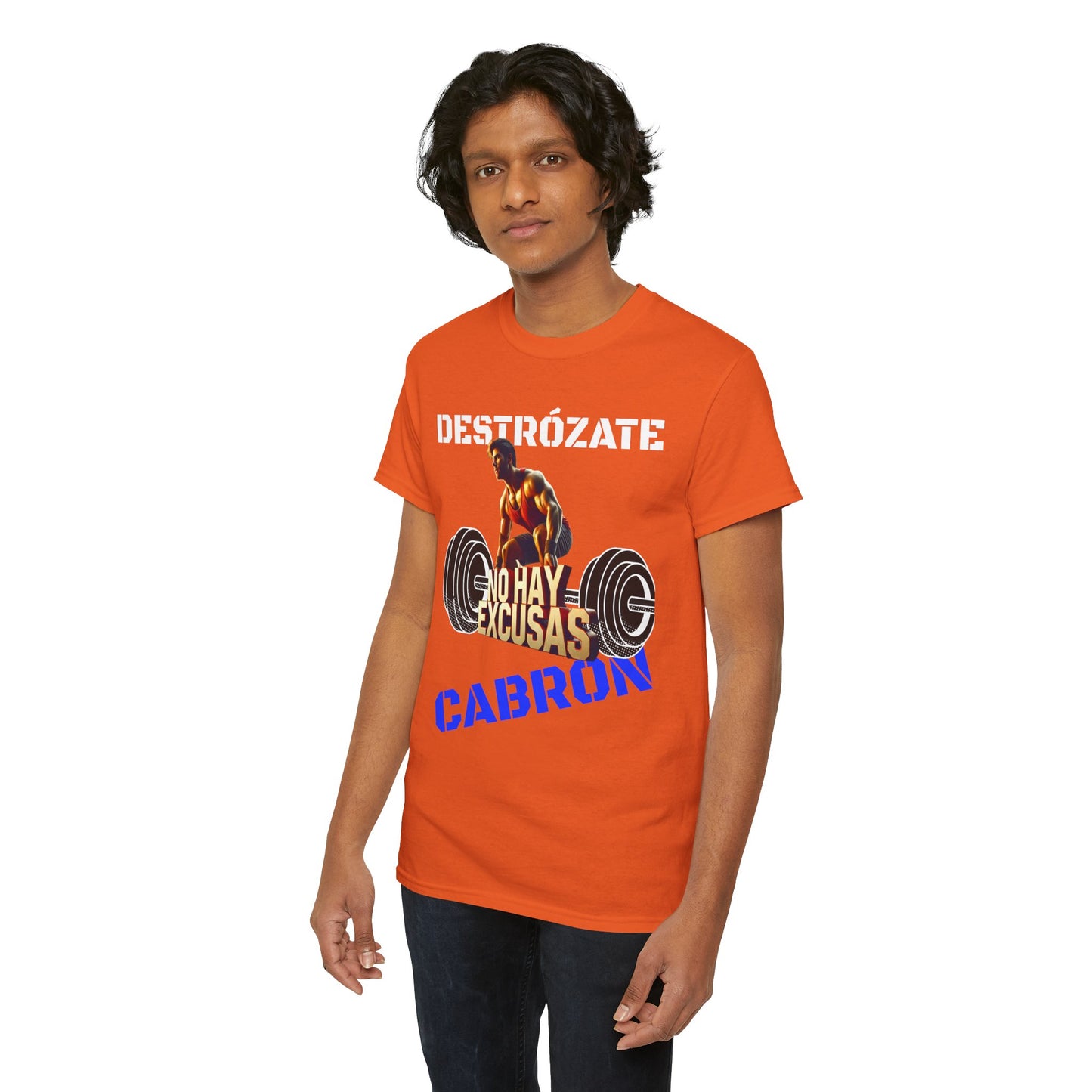 CAMISETA HOMBRE ALFA "NO HAY EXCUSAS".(EUROPA).