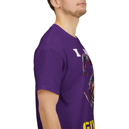 CAMISETA HOMBRE ALFA "I NEVER GIVE UP".(USA).