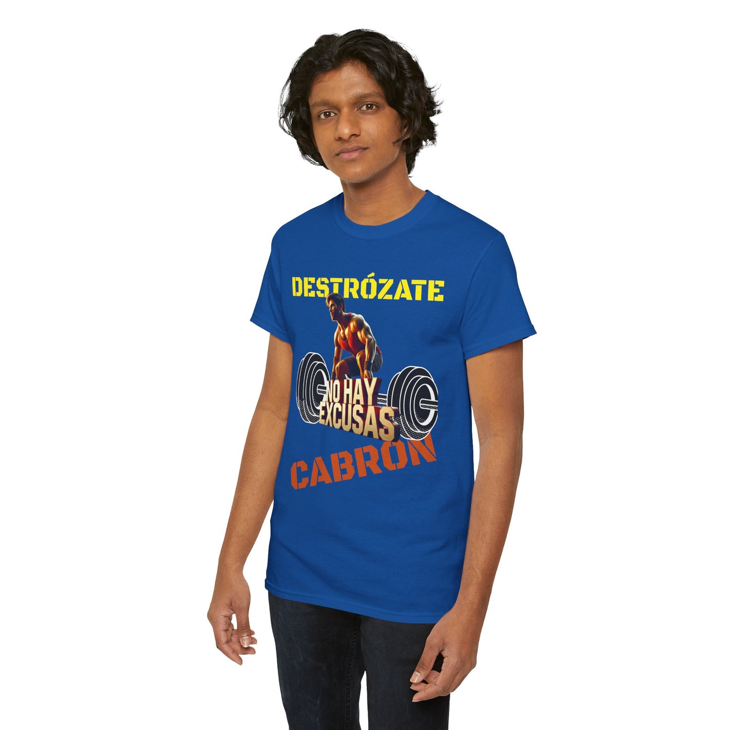 CAMISETA HOMBRE ALFA "NO HAY EXCUSAS".(EUROPA).