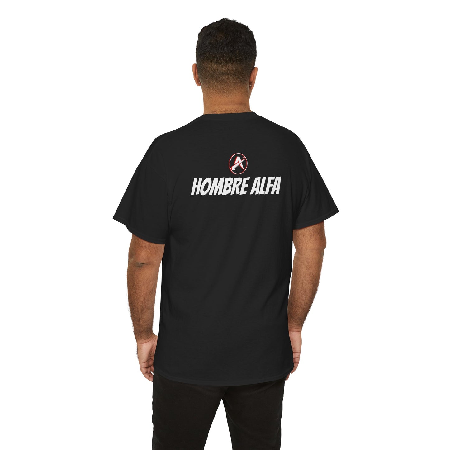 CAMISETA HOMBRE ALFA "EL FEMINISMO TE ENGAÑA".(EUROPA)