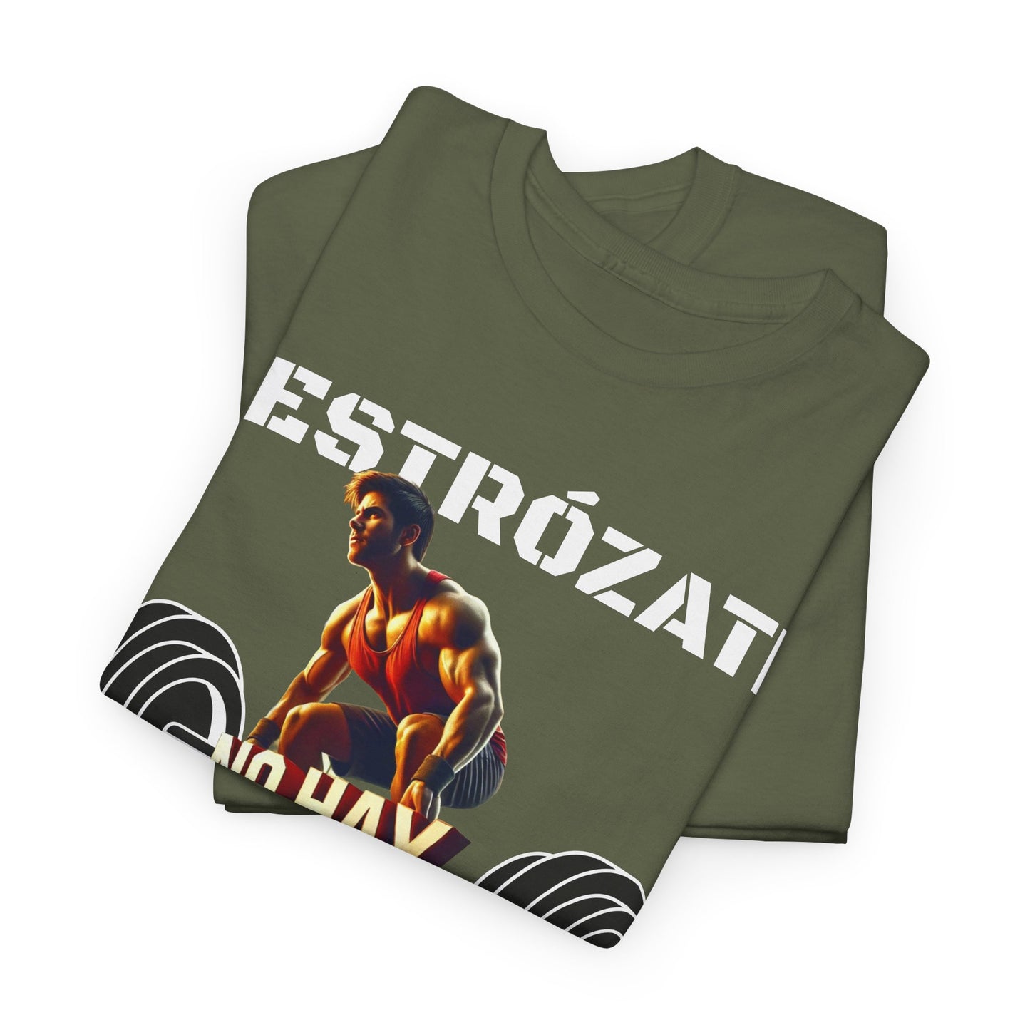 CAMISETA HOMBRE ALFA "NO HAY EXCUSAS".(EUROPA).