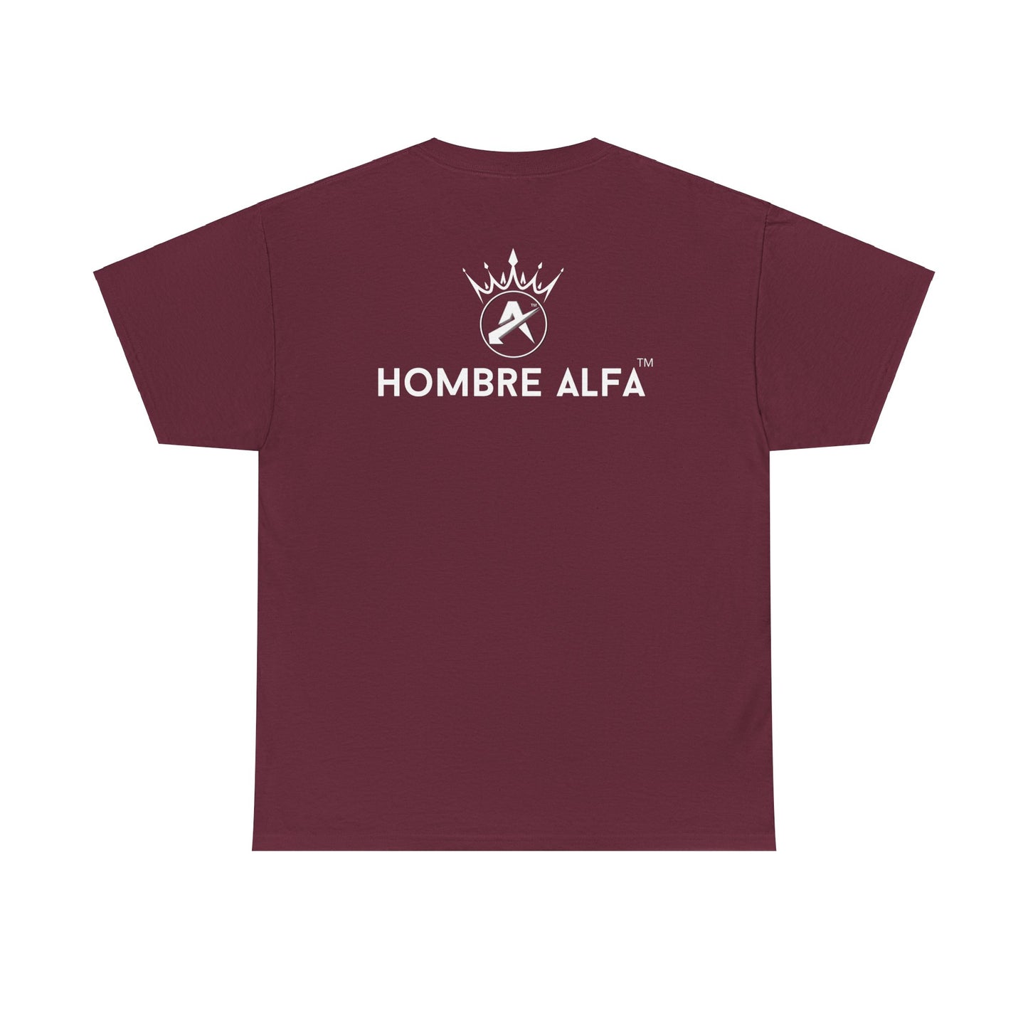 CAMISETA HOMBRE ALFA "NO HAY EXCUSAS".(EUROPA).