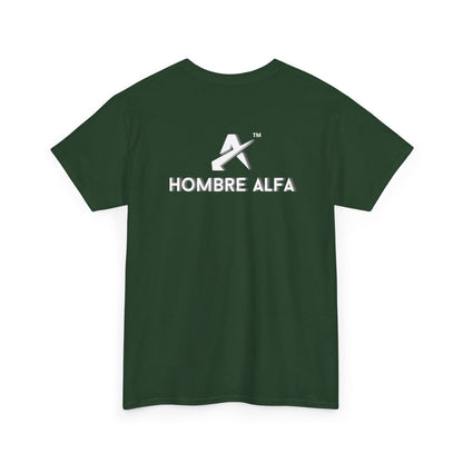 CAMISETA HOMBRE ALFA "I NEVER GIVE UP".(USA).