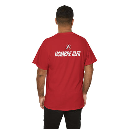 CAMISETA HOMBRE ALFA "EL FEMINISMO TE ENGAÑA".(EUROPA)