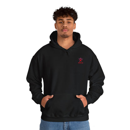 SUDADERA CON GORRO "SÉ UN HOMBRE ALFA". (EUROPA).