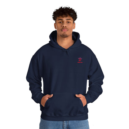 SUDADERA CON GORRO "SÉ UN HOMBRE ALFA". (EUROPA).