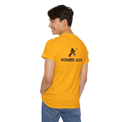 CAMISETA HOMBRE ALFA "I NEVER GIVE UP".(USA).
